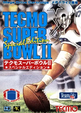 Tecmo Super Bowl II - Special Edition (Japan) box cover front